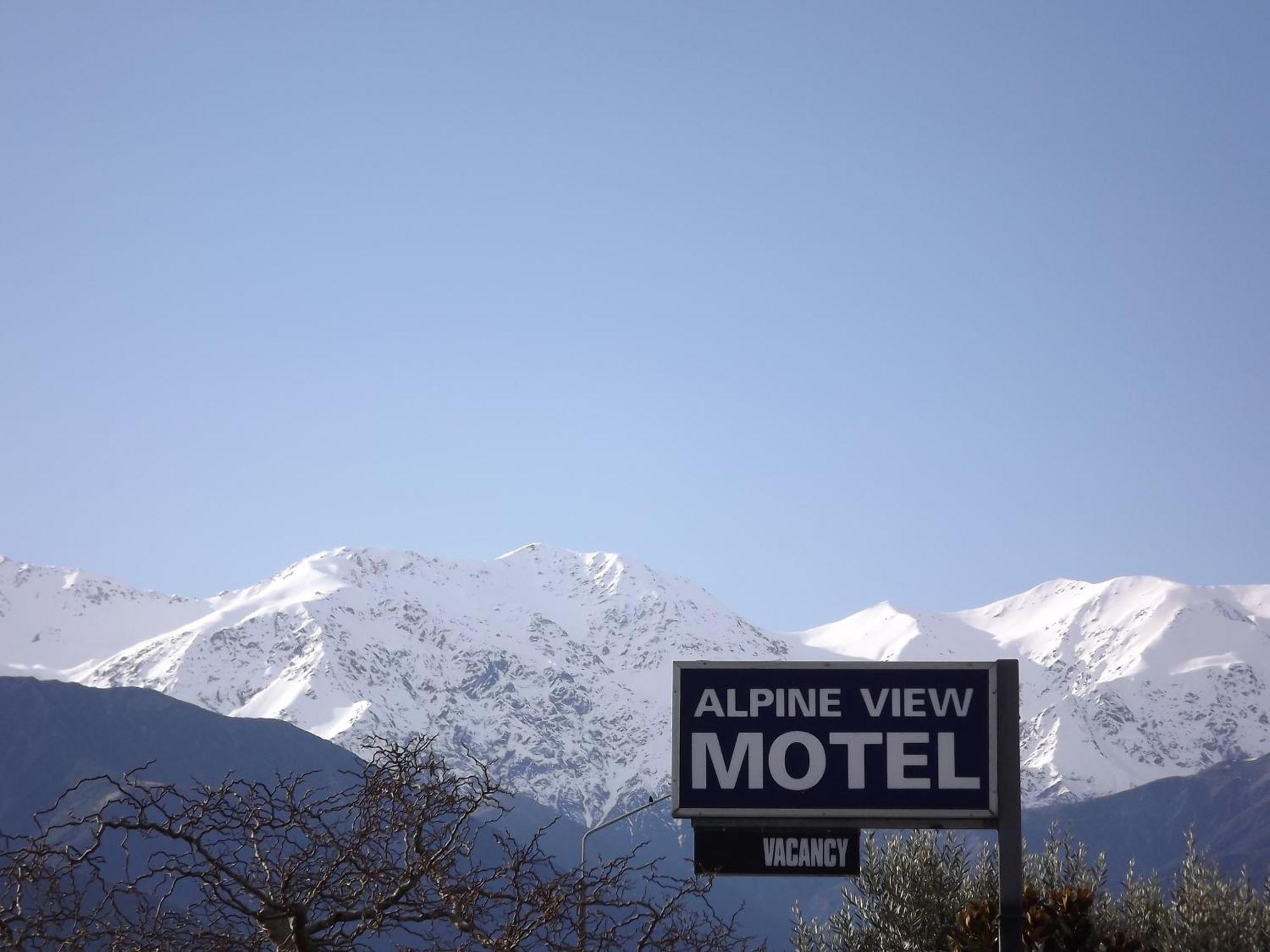 Alpine View Motel Кайкоура Экстерьер фото
